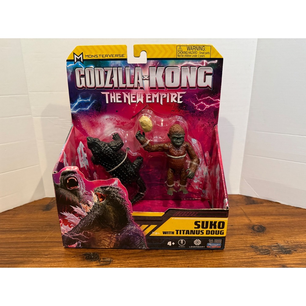 Playmates Godzilla x Kong The New Empire Suko with Titanus Doug Figure 35208